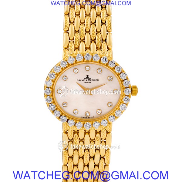 Baume & Mercier 18310 9  Quartz Female 18k yellow gold 2