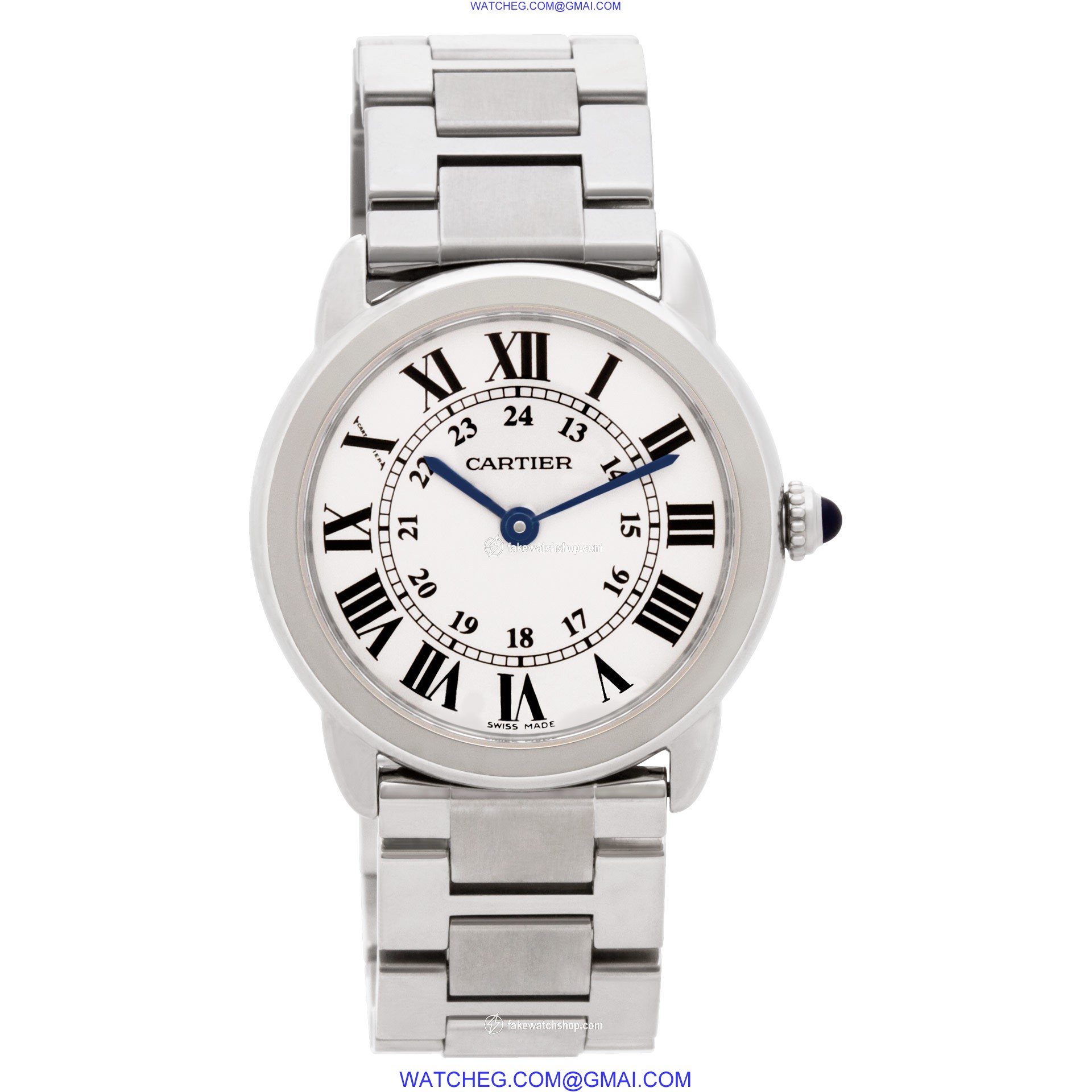 Cartier W5200003 Ronde Solo Quartz Female Stainless Steel 2