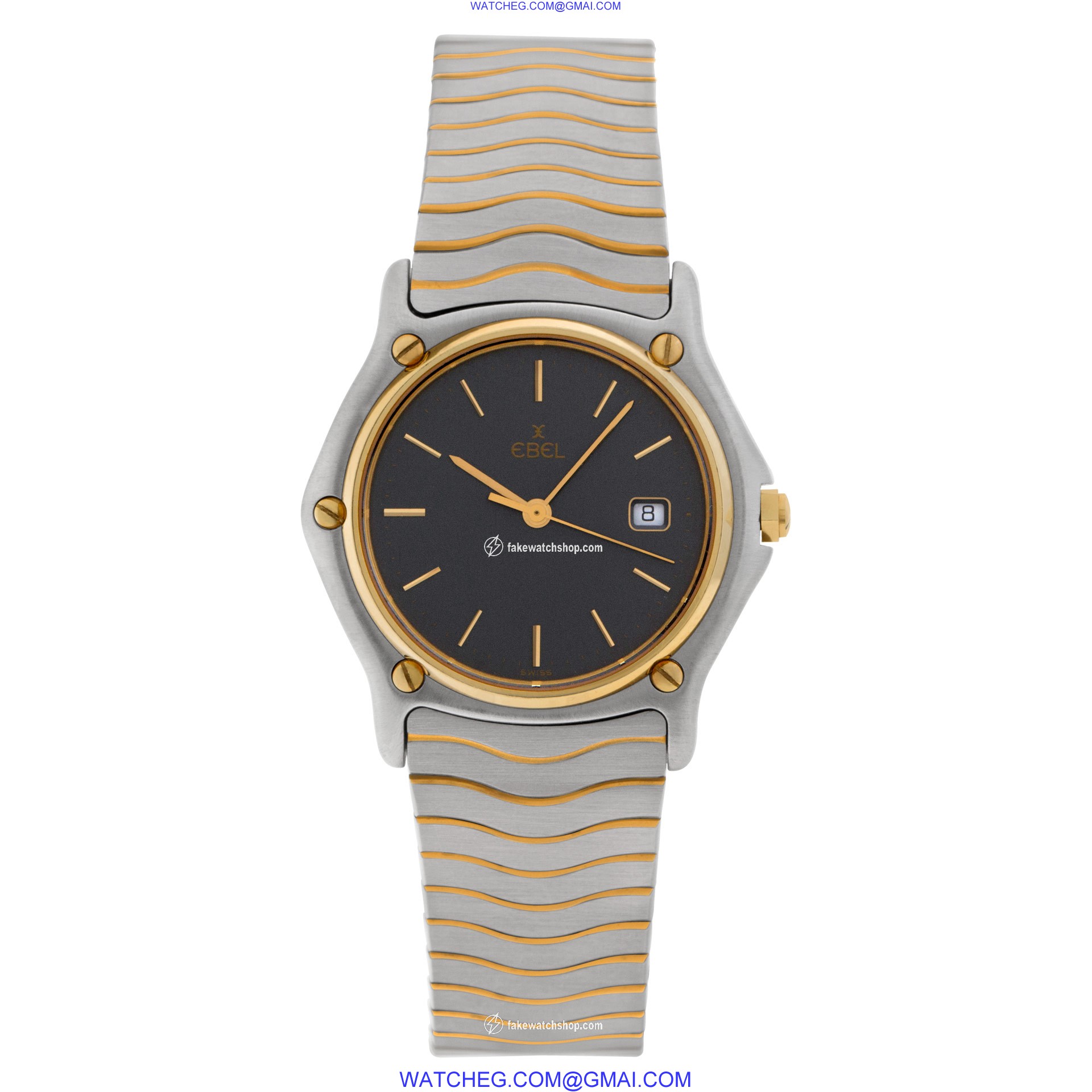 Ebel 4028 Sportwave Quartz Male Stainless Steel 2