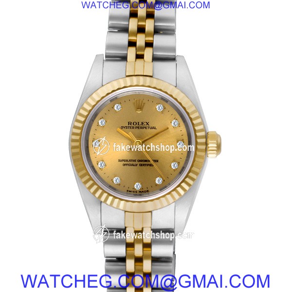 Rolex 76193 Oyster Perpetual Automatic Female Stainless Steel 2