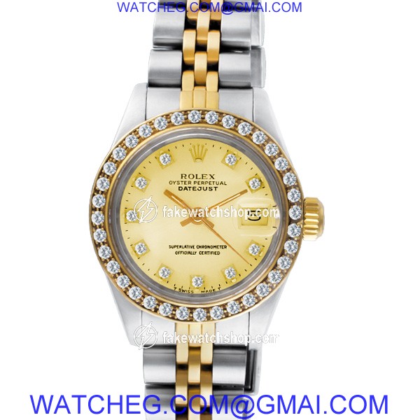 Rolex 69173 Datejust Automatic Female Stainless Steel 2
