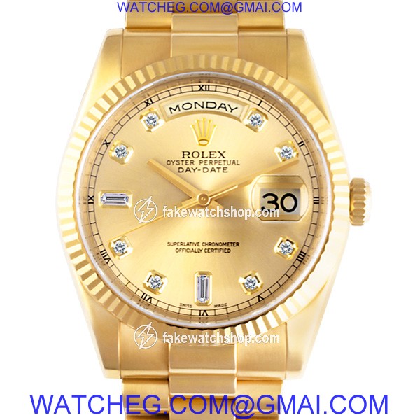 Rolex 118238 Day-Date Automatic Male 18k yellow gold 2