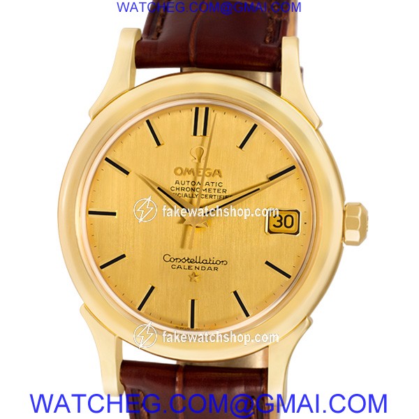 Omega Omega 4228 Constellation Automatic Male 18k yellow gold 2
