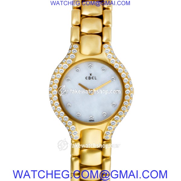 Ebel 866969 Beluga Quartz Female 18k yellow gold 2