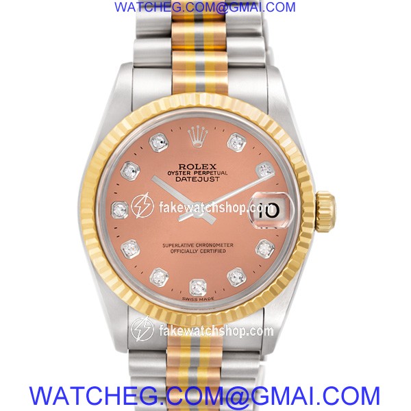 Rolex 68279B Datejust Automatic Unisex 18k White Gold 2