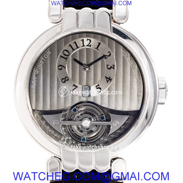 Harry Winston MMT40PL.T Excenter Tourbillion Manual Male Platinum 2