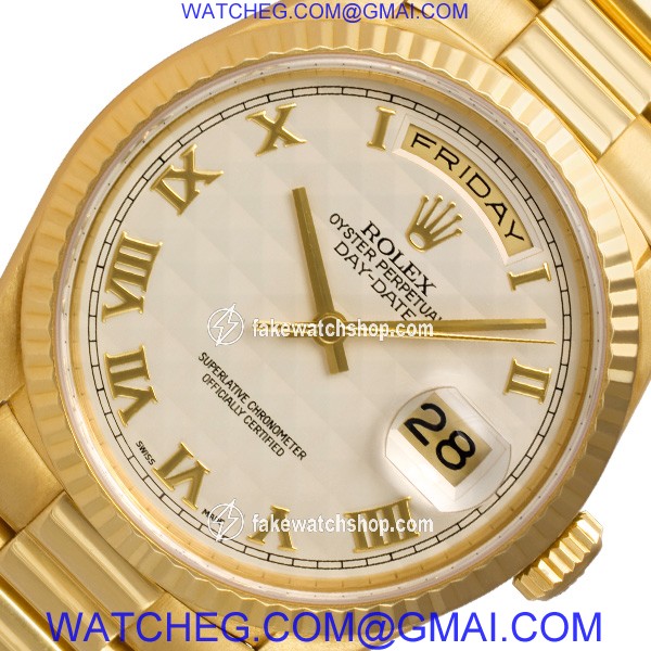 Rolex 18238 Day-Date Automatic Male 18k yellow gold 2