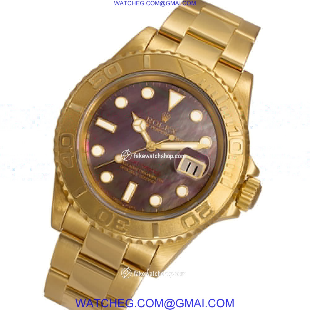 Rolex 16628 Yacht-Master Automatic Male 18k yellow gold 2