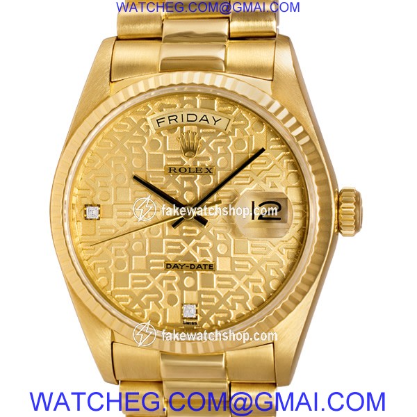 Rolex 18038 Day-Date Automatic Male 18k yellow gold 2
