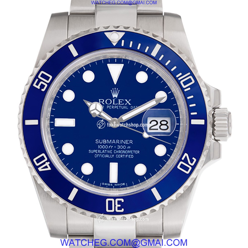 Rolex 116619 Submariner Automatic Male 18k White Gold 2