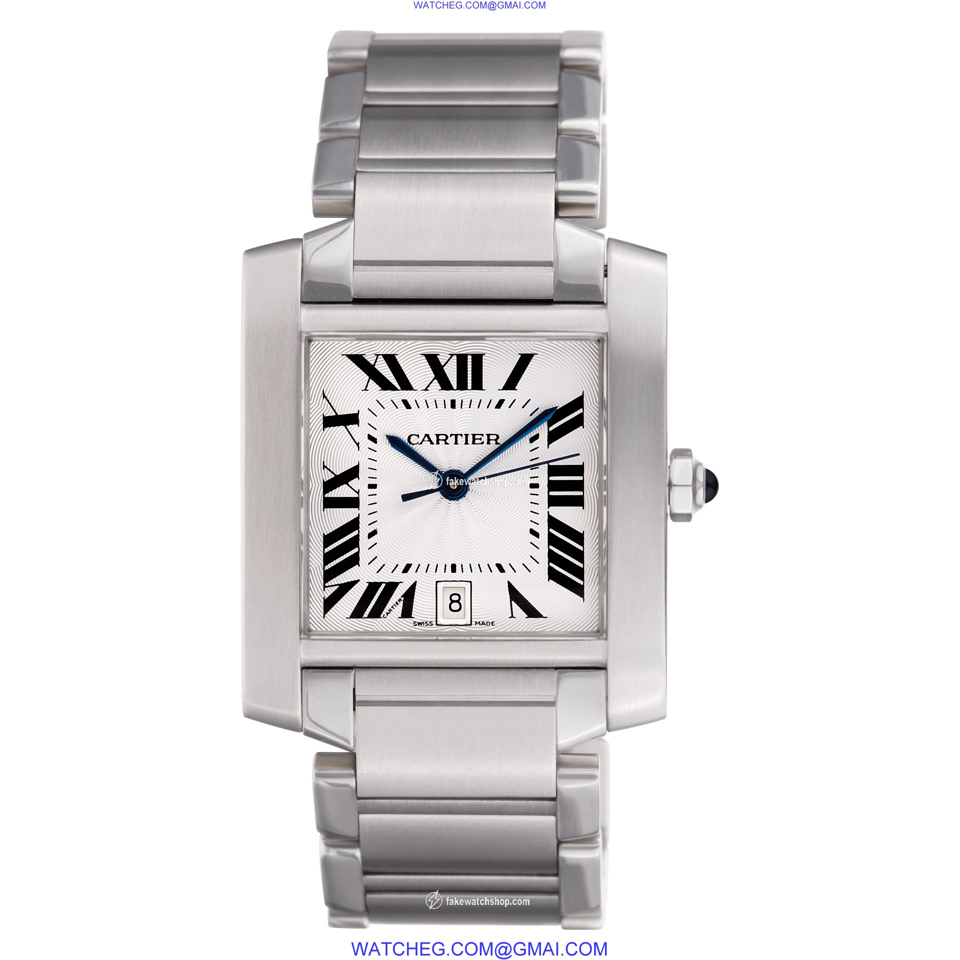Cartier W51002q3 Tank Francaise Automatic Male Stainless Steel 2