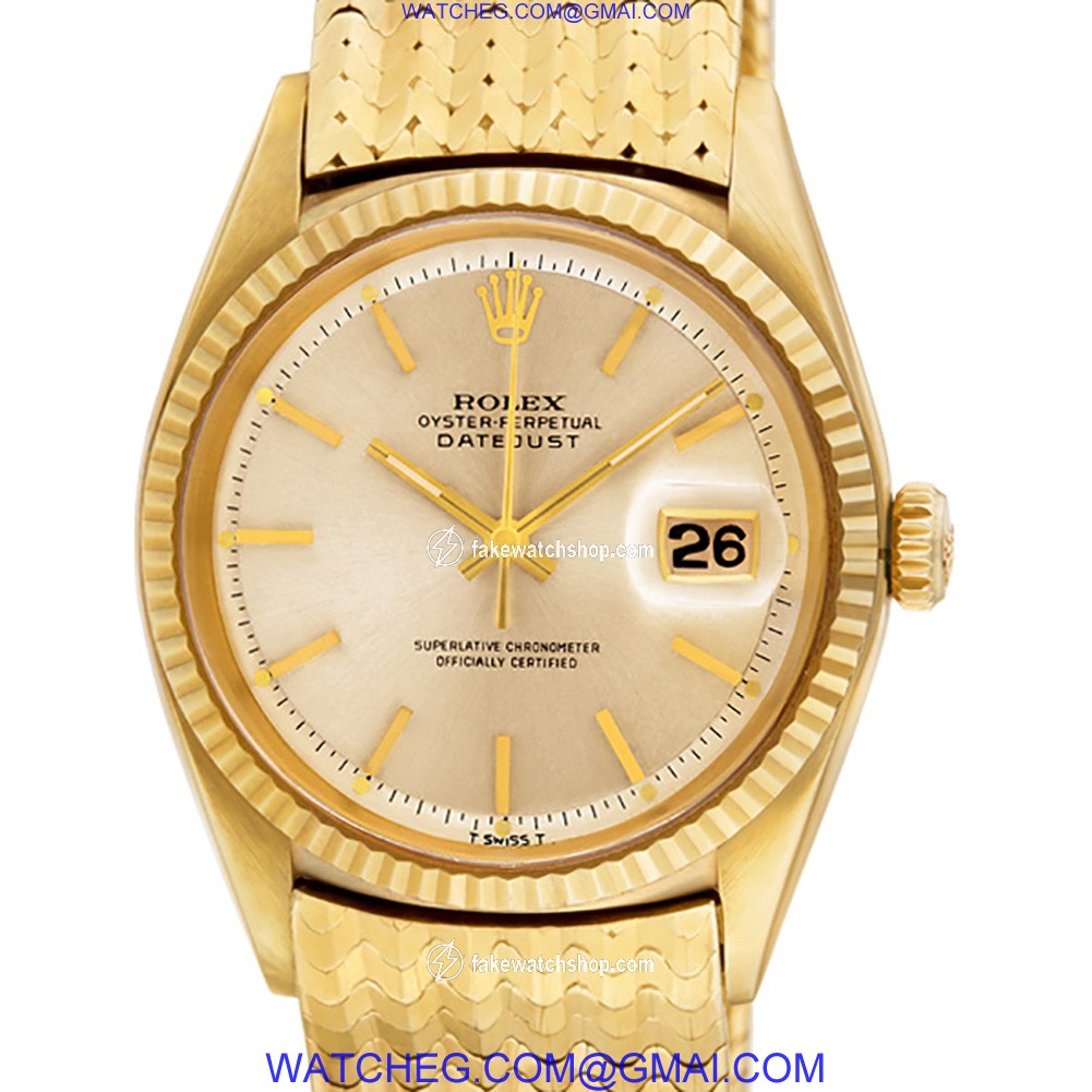 Rolex 1601 Datejust Automatic Male 14k yellow gold 2