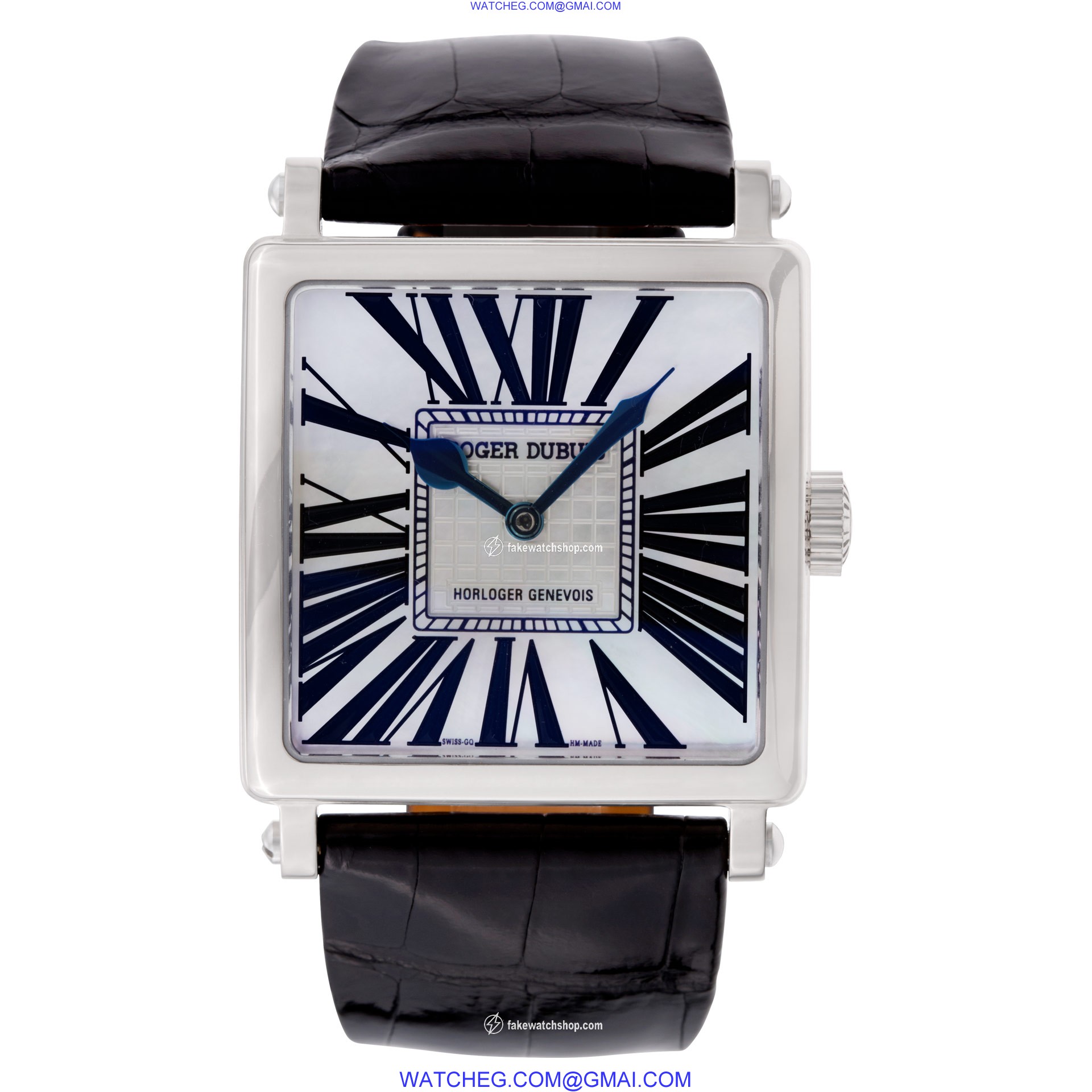 Roger Dubuis DBGS0322 Golden Square Automatic Male 18k White Gold 2
