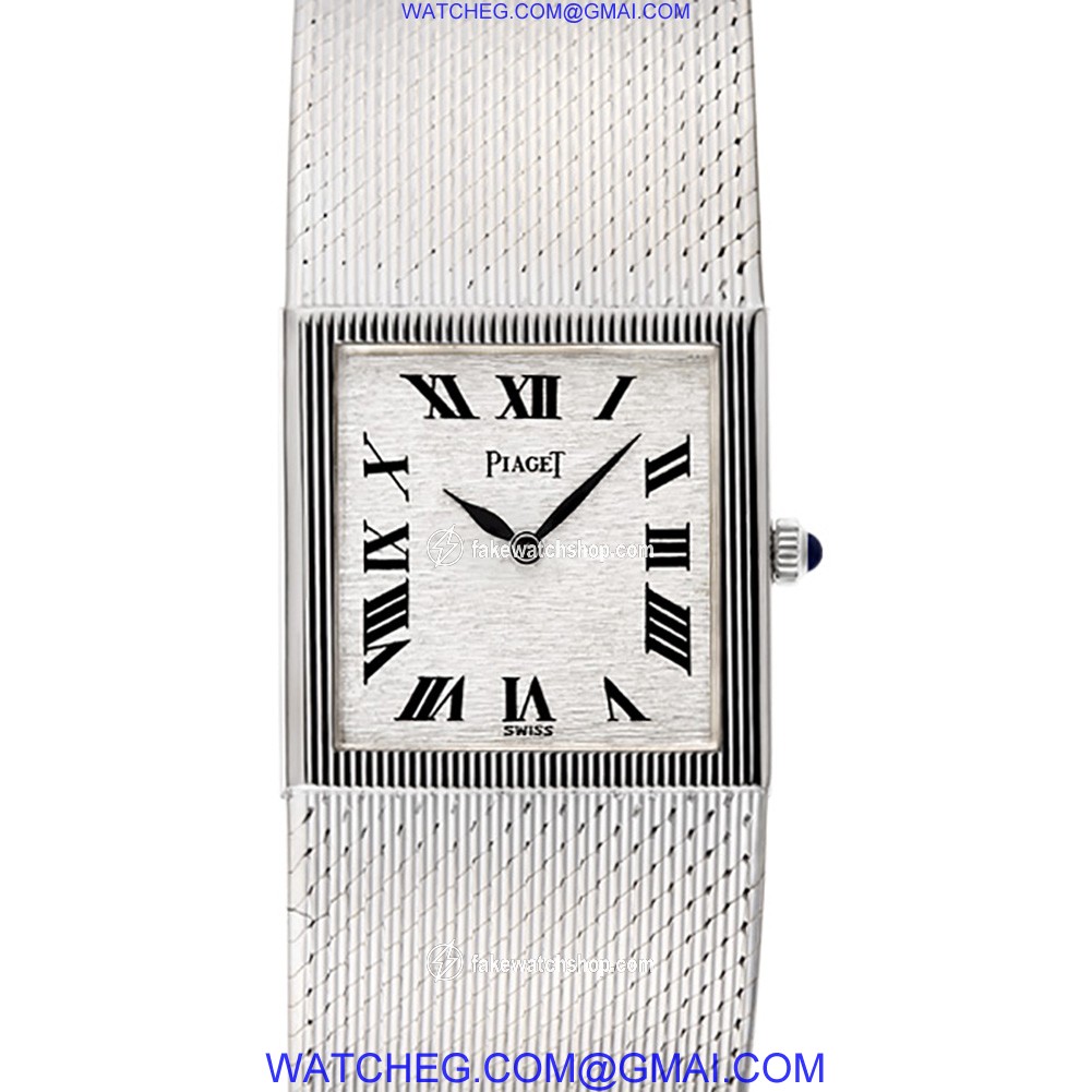 Piaget 9133a6 Classic Manual Male 18k White Gold 2