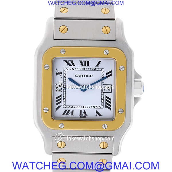 Cartier W20011C4 Santos Automatic Male Stainless Steel 2