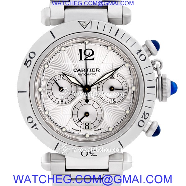 Cartier W31030H3 Pasha Automatic Male Stainless Steel 2