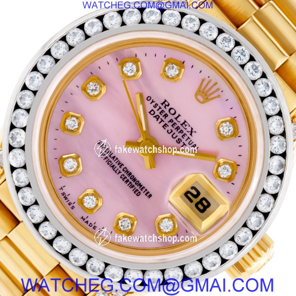 Rolex 69178 Datejust Automatic Female 18k yellow gold 2