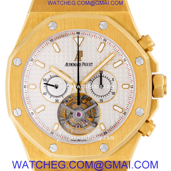 Audemars Piguet 25977BA.OO.1205BA.02 Tourbillon Manual Male 18k yellow gold 2
