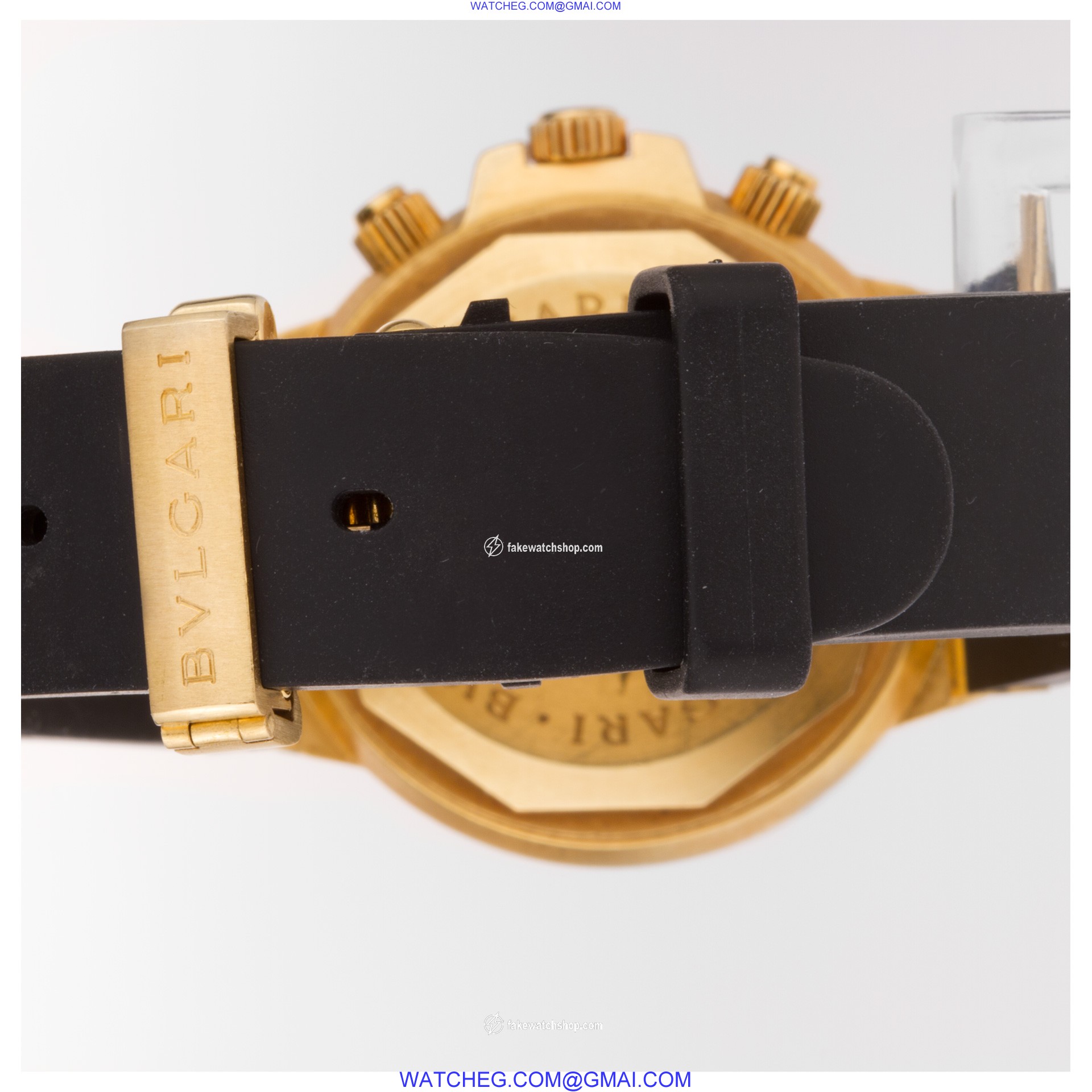 Bvlgari sc38g Scuba Automatic Male 18k yellow gold 2