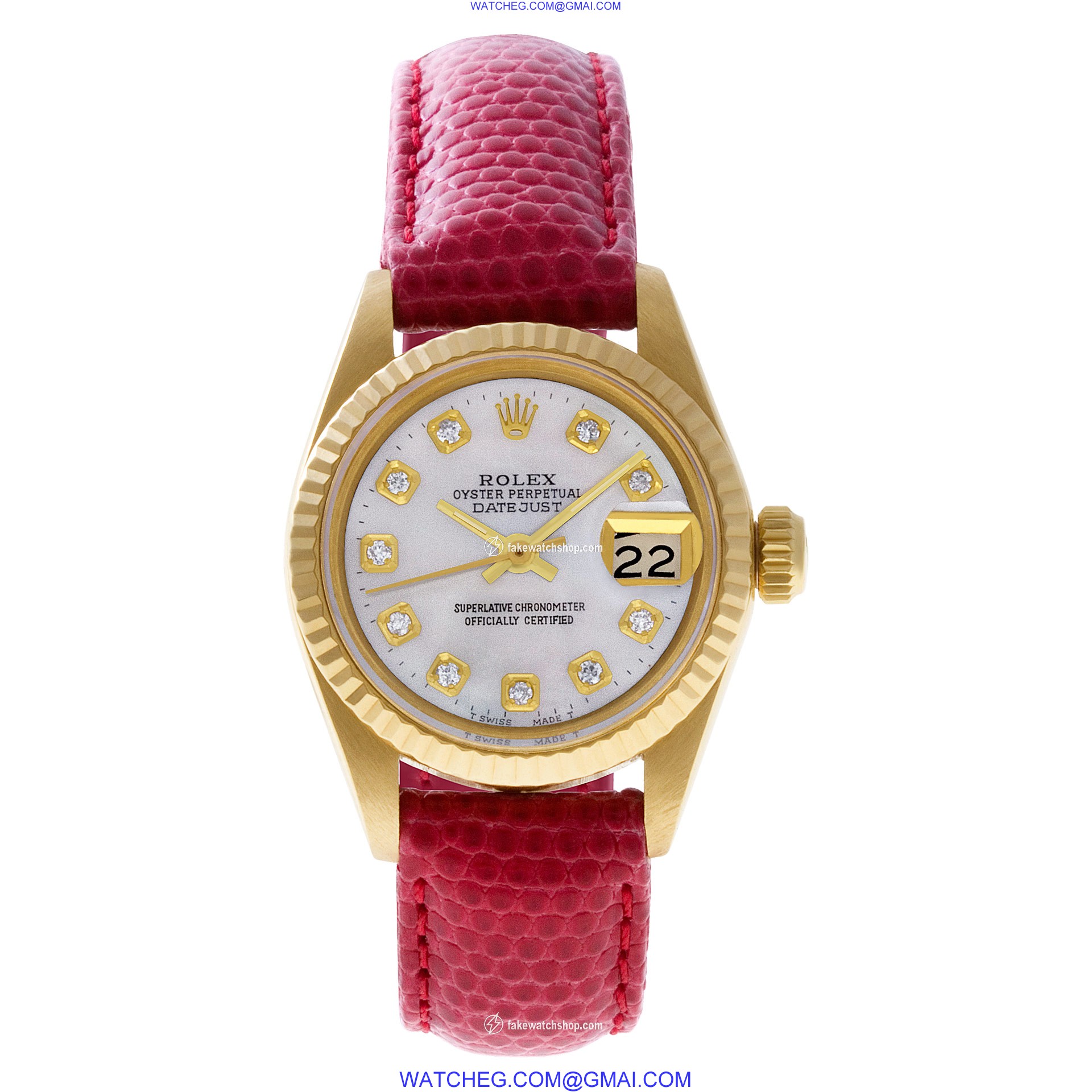 Rolex 6917 Datejust Automatic Female 18k yellow gold 2