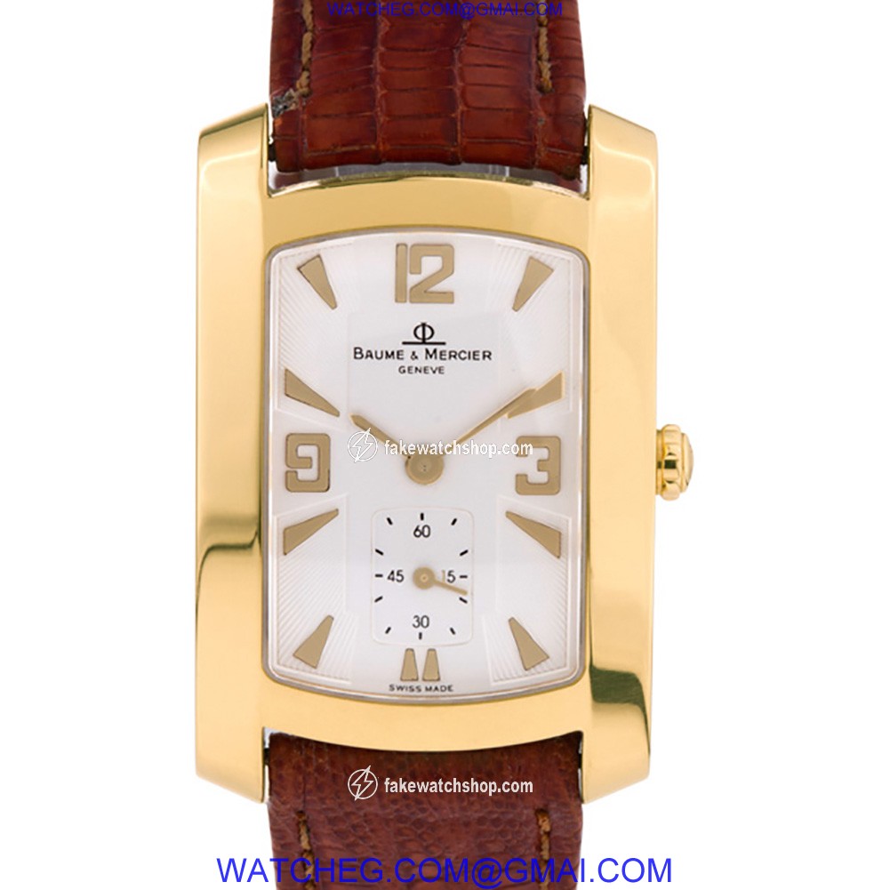 Baume & Mercier mv045224 Hampton Quartz Male 18k Yellow Gold 2