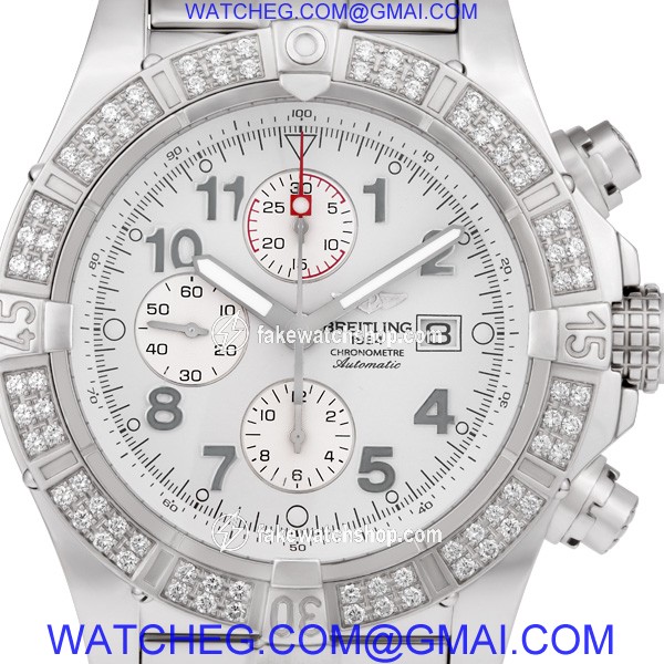 Breitling A13370 Super Avenger Automatic Male Stainless Steel 2