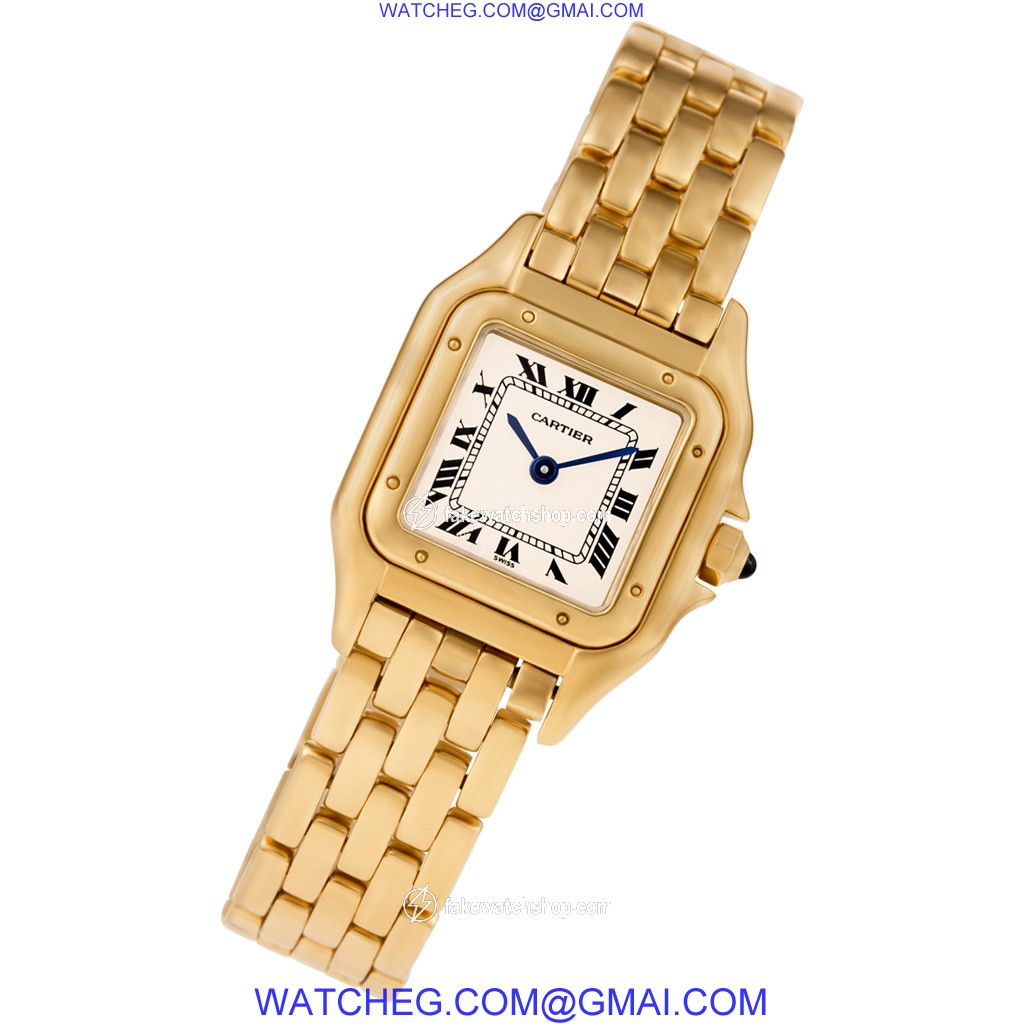 Cartier W25022B9 Panthere Quartz Female 18k yellow gold 2
