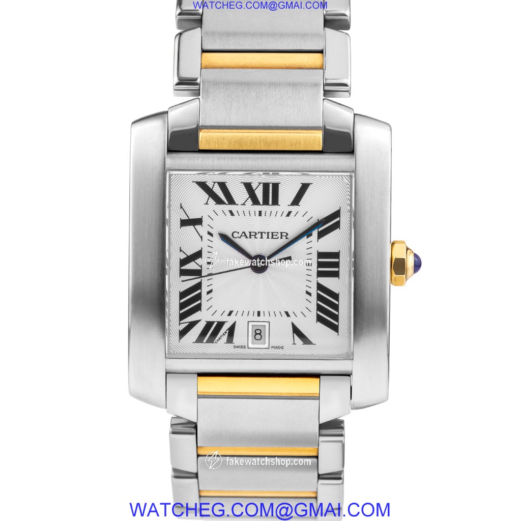 Cartier W51005Q4 Tank Francaise Automatic Male Stainless Steel 2