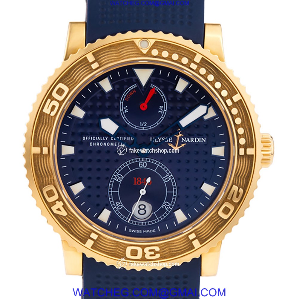 Ulysse Nardin 266-51 Maxi Marine Automatic Male 18k rose gold 2