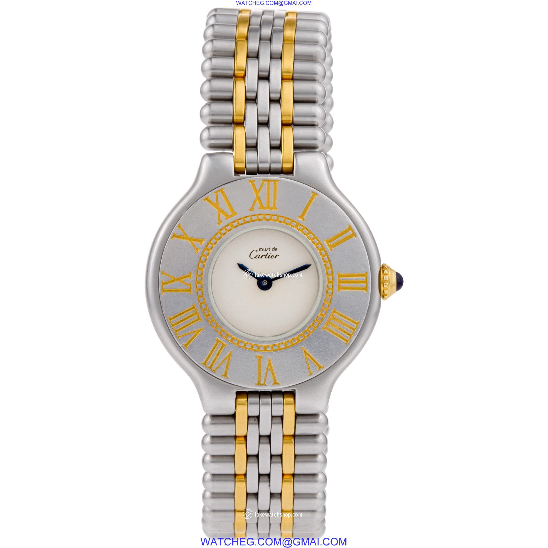 Cartier Cartier 2640 Must 21 Quartz Female Gold & Stainless Steel 2