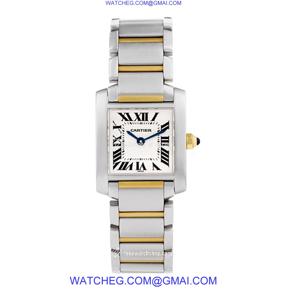 Cartier w51007q4 Tank Francaise Quartz Female Stainless Steel 2