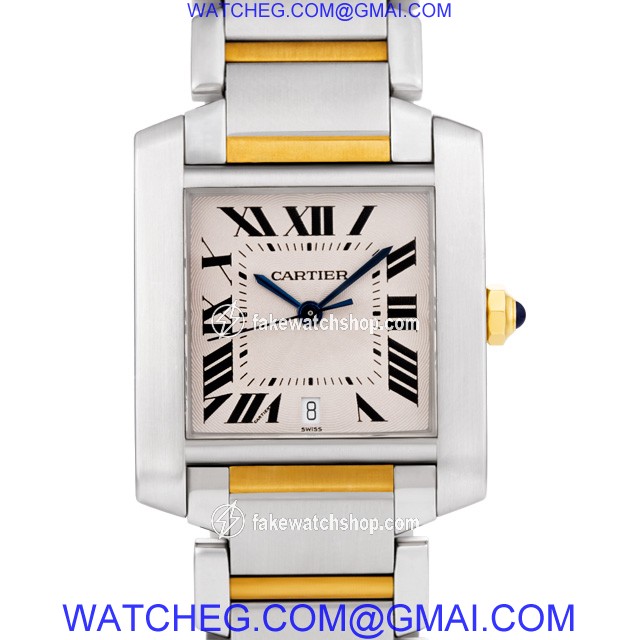 Cartier W51005Q4 Tank Francaise Automatic Male Stainless Steel 2
