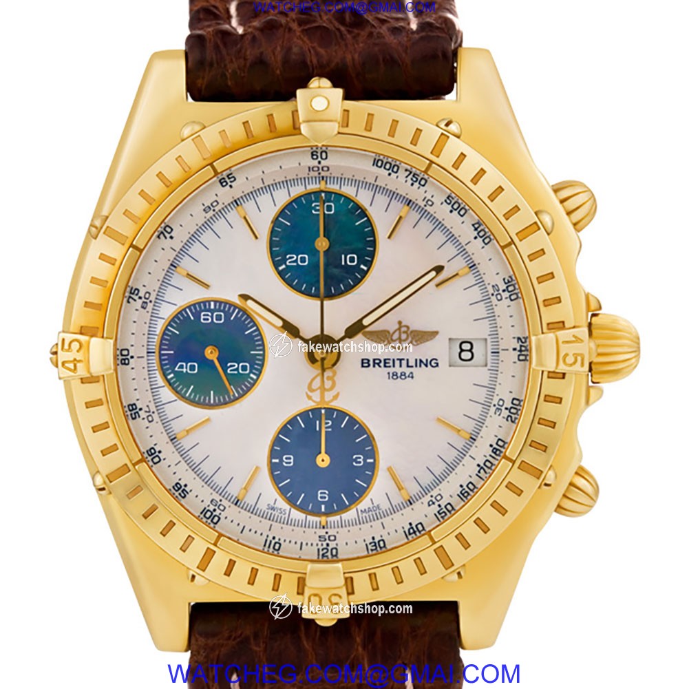 Breitling K13048 Chronomat Automatic Male 18k yellow gold 2