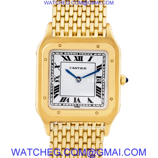 Cartier 960541477 Santos Manual Male 18k yellow gold 2