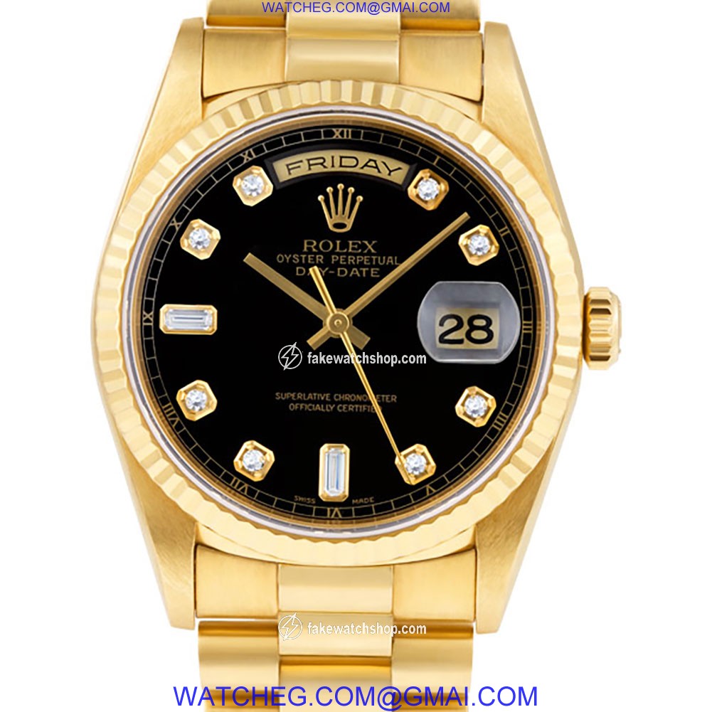 Rolex 18238 Day-Date Automatic Male 18k yellow gold 2
