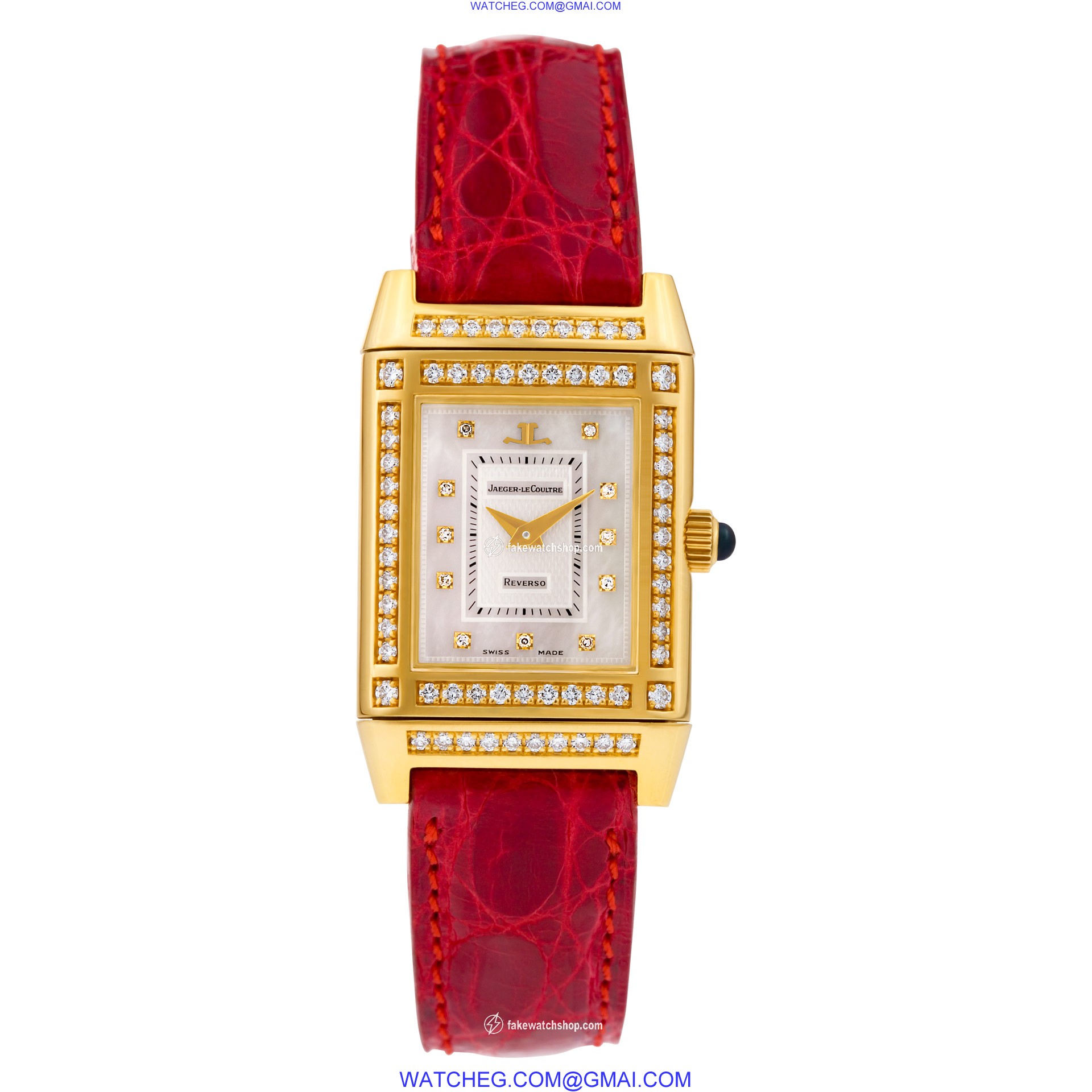 Jaeger LeCoultre 267.1.86 Reverso Manual Female 18k yellow gold 2