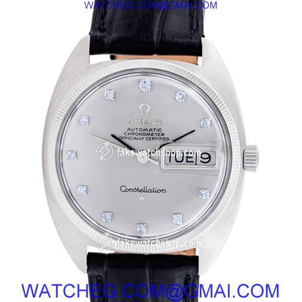 Omega Omega 4209 Constellation Automatic Unisex 18k White Gold 2
