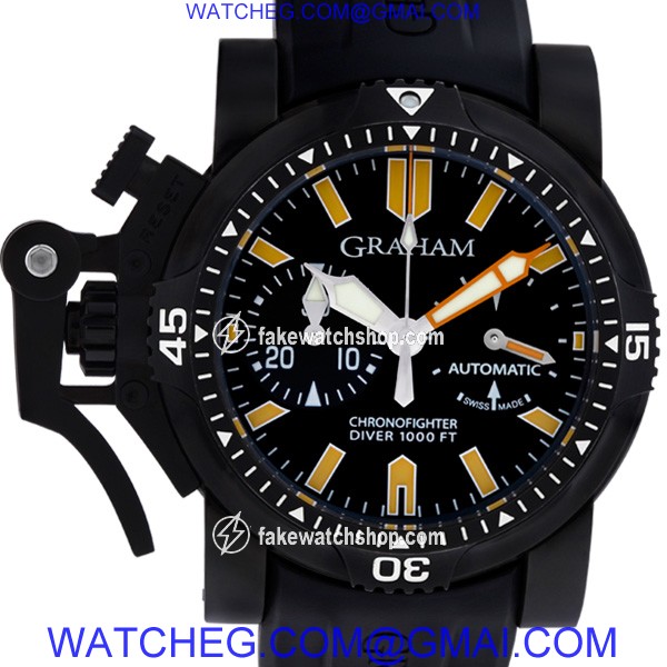 Graham 2OVDIVAZ.B02A.K10B Chronofighter Automatic Male Stainless Steel 2