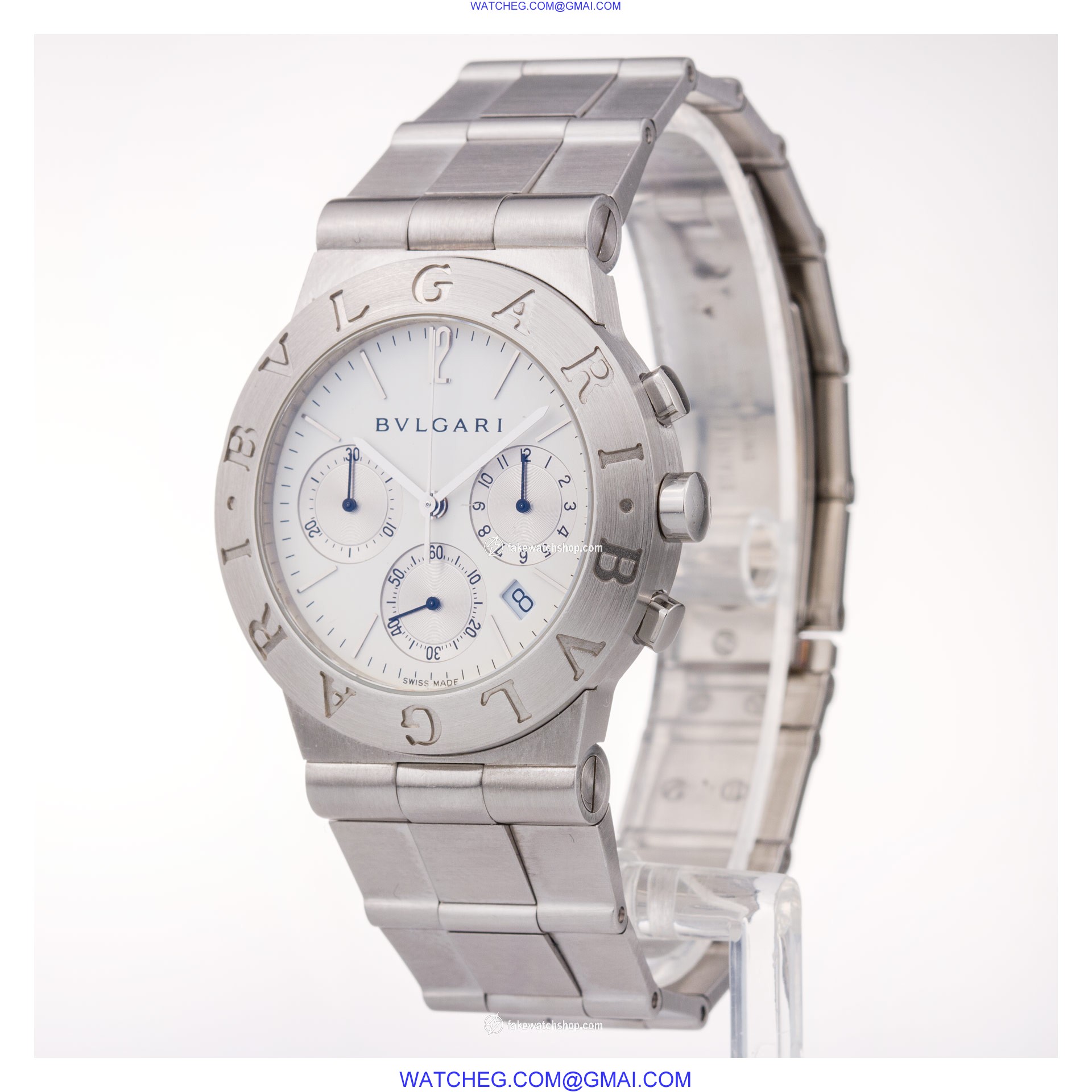 Bvlgari ch 35 S Diagono Quartz Unisex Stainless Steel 2