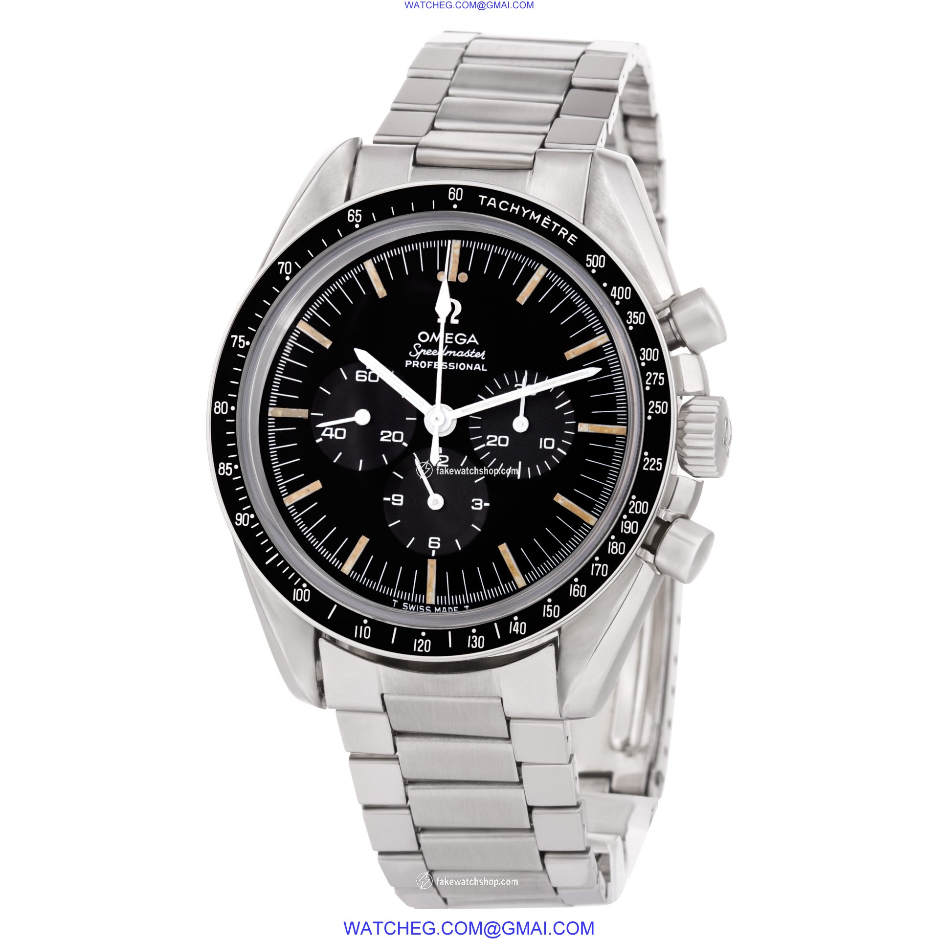 Omega 14501267sp Speedmaster Manual Male Stainless Steel 2