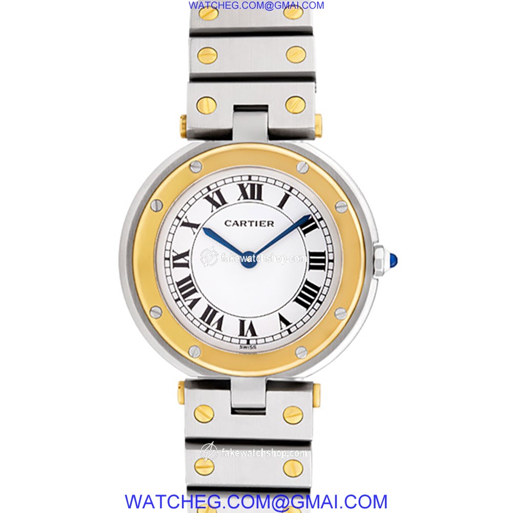 Cartier Cartier 2405 Santos Quartz Unisex Stainless Steel 2