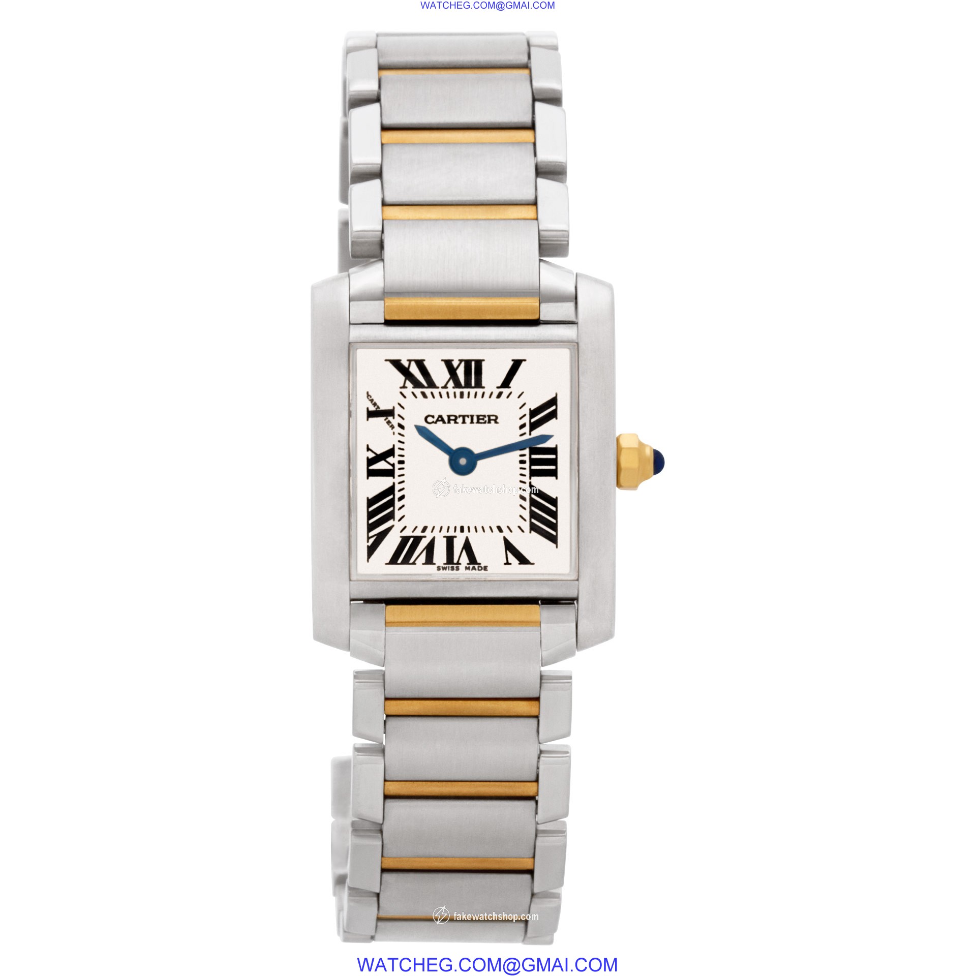 Cartier W51007Q4 Tank Francaise Quartz Female Stainless Steel 2
