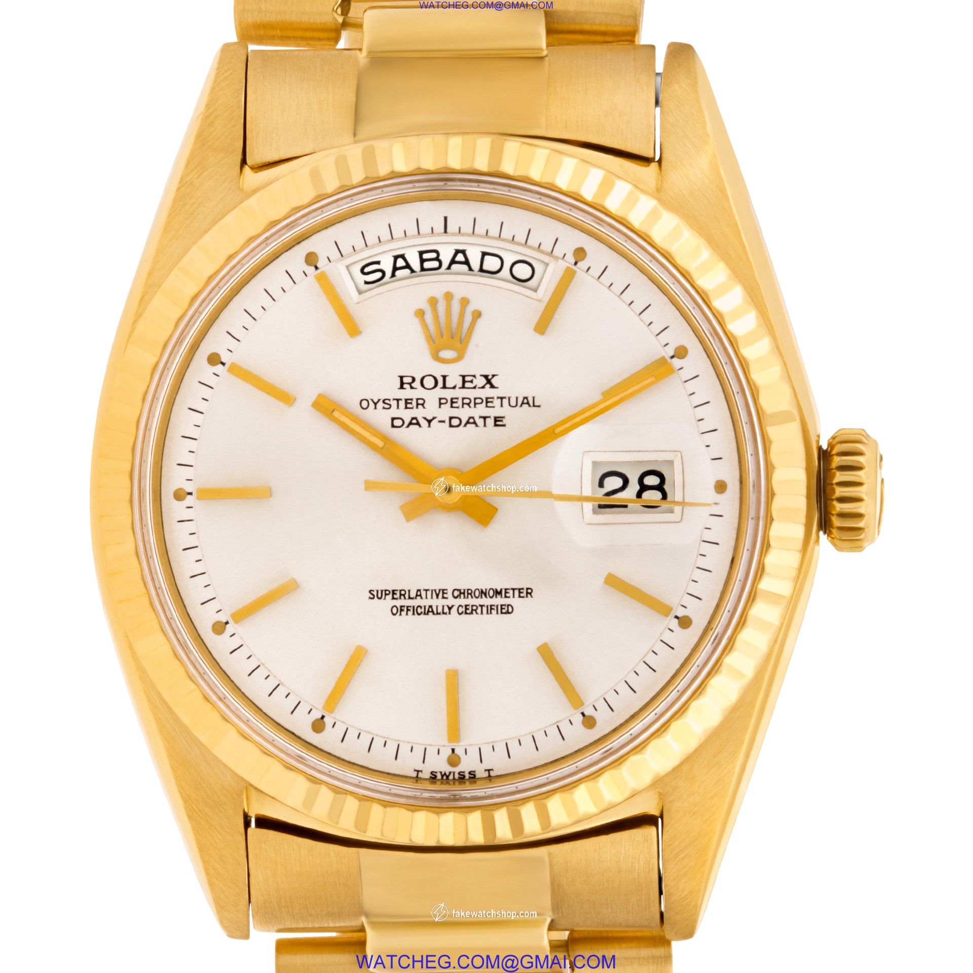 Rolex 1803 Day-Date Automatic Male 18k yellow gold 2