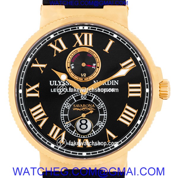 Ulysse Nardin 266-67 Le Locle Automatic Male 18k rose gold 2