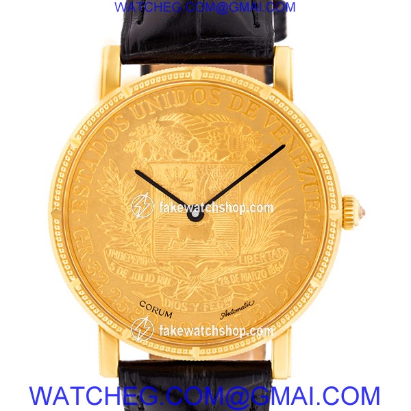 Corum Corum 3003 gold coin Automatic Male 18k yellow gold 2