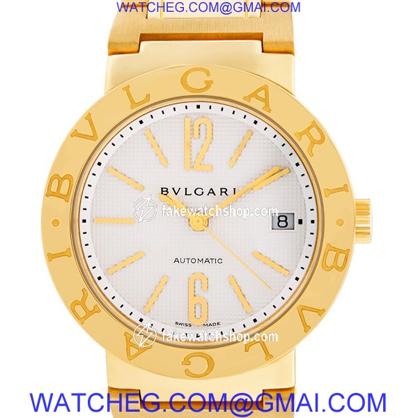 Bvlgari BB 38 GG Bvlgari Automatic Unisex 18k Yellow Gold 2