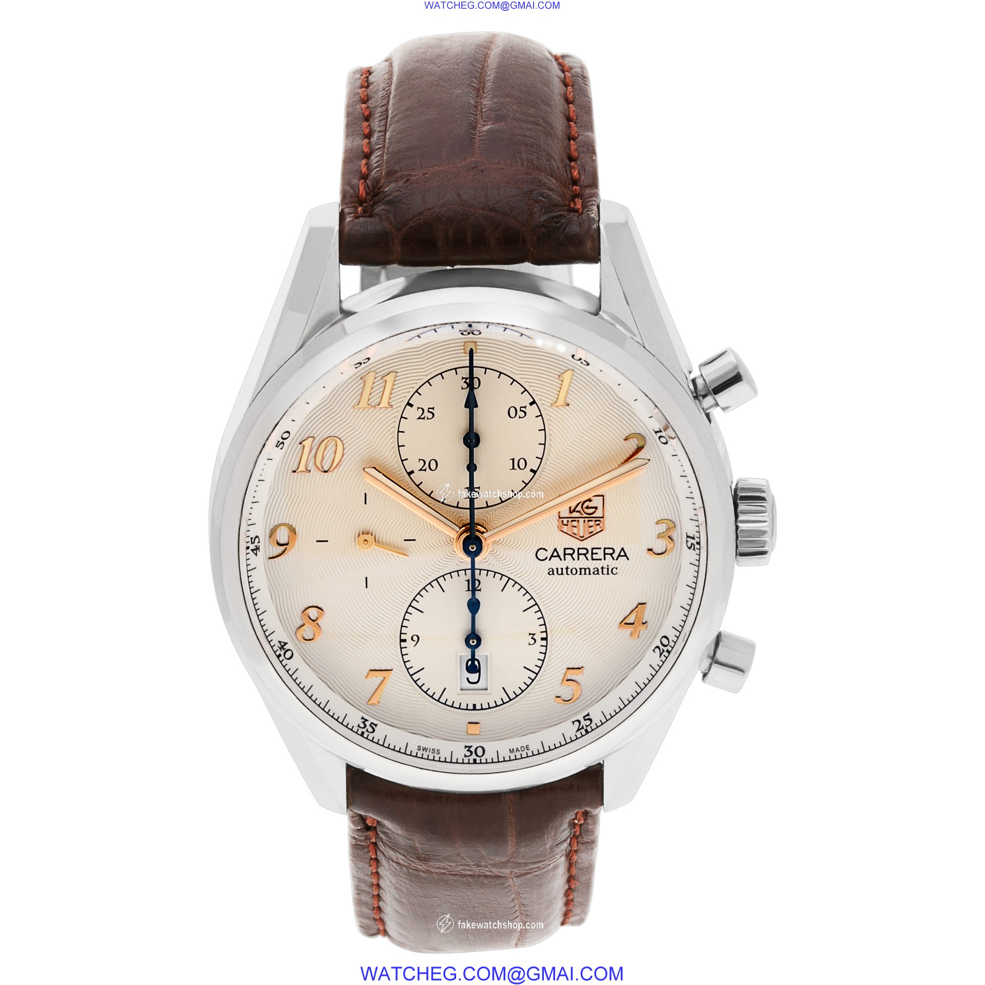 Tag Heuer CAS2112.FC6291 Carrera Automatic Male Stainless Steel 2