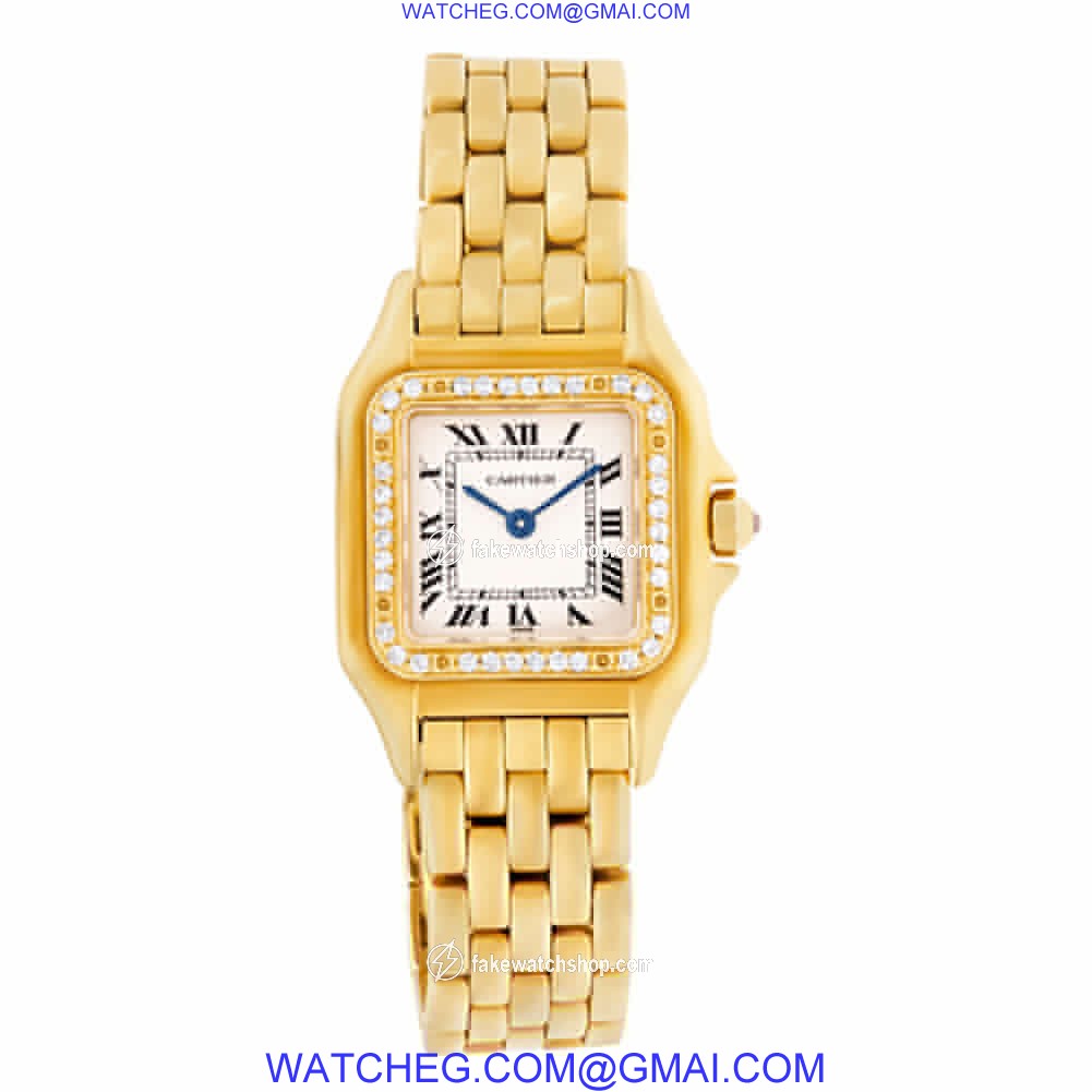 Cartier Cartier 2420 Panthere Quartz Female 18k yellow gold 2