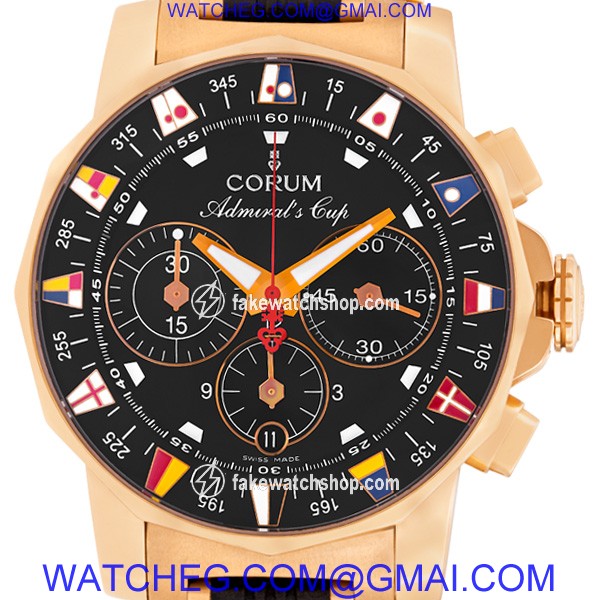 Corum 985.671.55 Admirals Cup Automatic Male 18k Pink Gold 2
