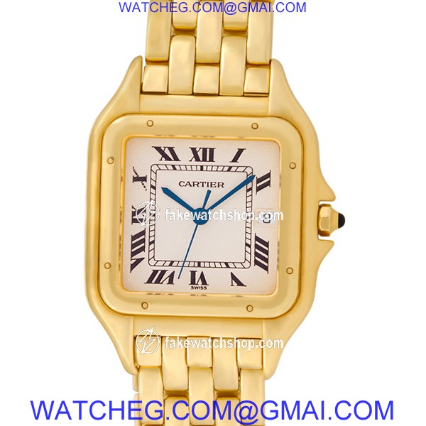 Cartier  W25014B9 Panthere Quartz Unisex 18k yellow gold 2